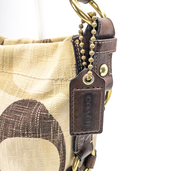 COACH Carly Denim Signature C Hobo Shoulder Handbag - A0826-12197 - Picture 10 of 16